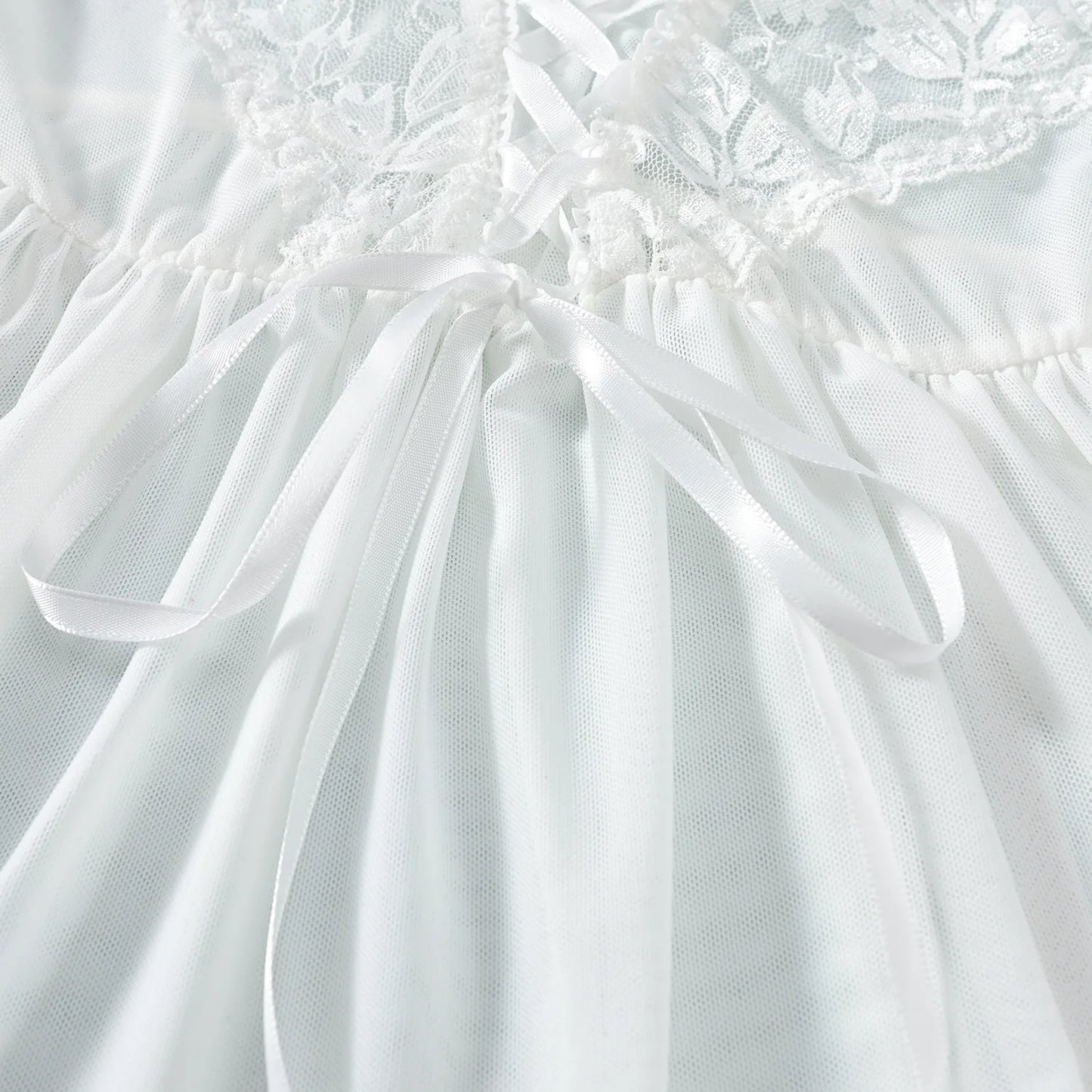 SINGREINY Nightwear Lace Sexy Suit Strap Sleeveless Bandage Short Dress+Thongs 2024 Ladies Transparent Erotic Nightdress Sets - AMULET RING STORE