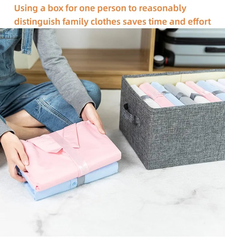 Large Foldable Storage Box Organizing Box For Closet Storage Clothing Storage Box Folding Storage Box For Home Office Storage - AMULET RING STORE