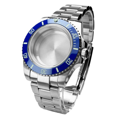 40mm 200m Waterproof NH34 NH35 NH36 Watch Case Accessories for Oyster Band SUB Watch Maker 120clicks BGW9 blue lume Bezel - AMULET RING STORE