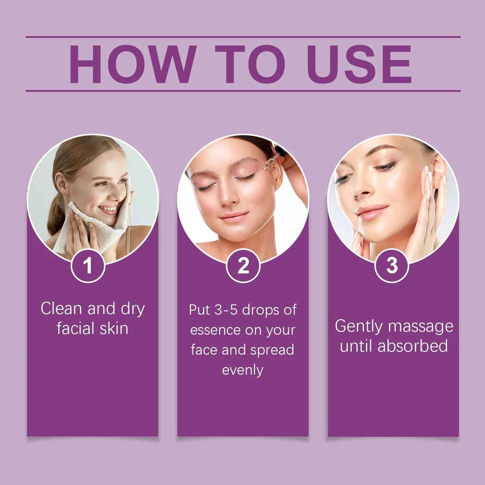 Retinol Facial Anti Wrinkle Essence  Hydrating Firming Treatment, Lifts & Smooths Fine Lines, Nourishing, 30ml