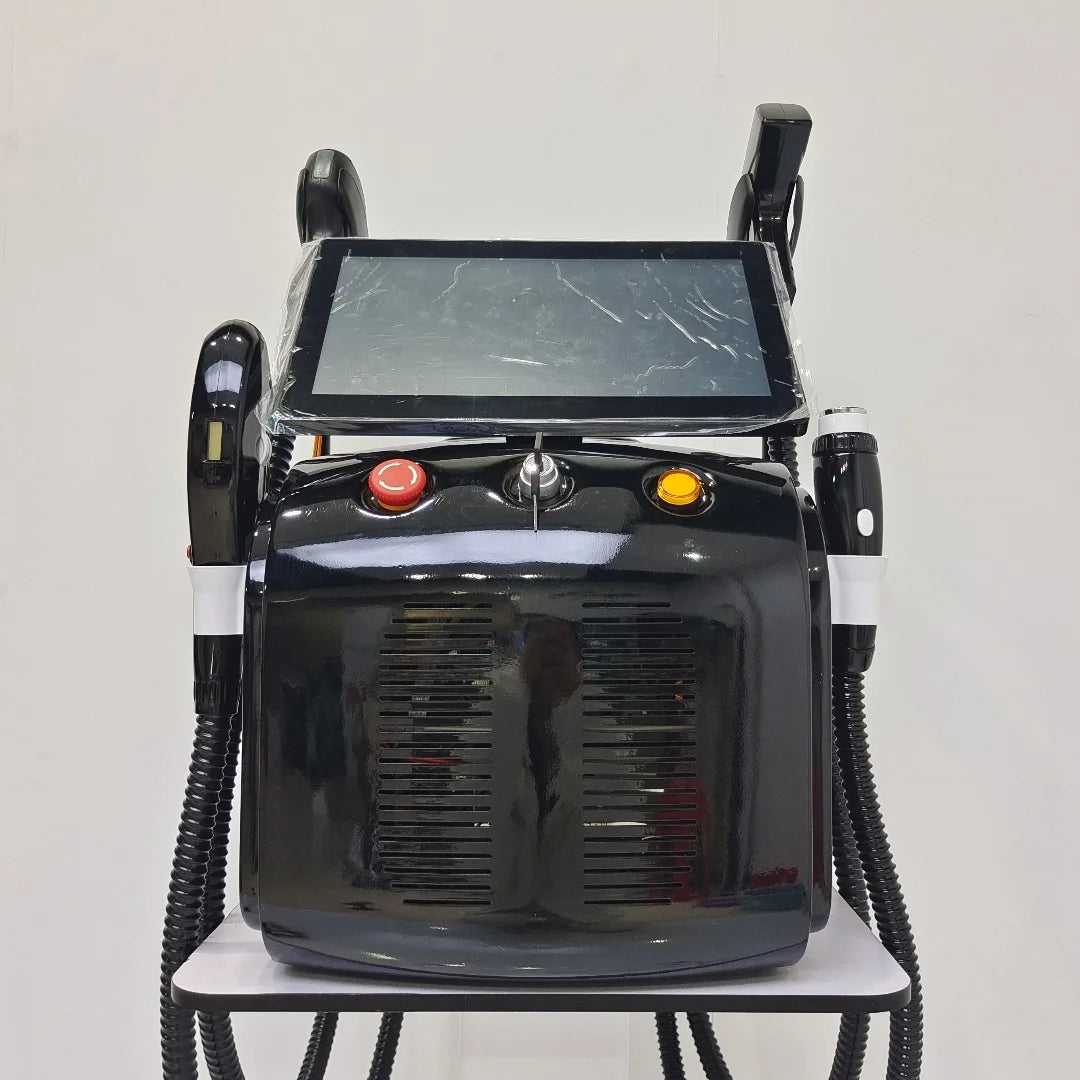 4in1 Soprano Titanium Ice Platinum RF Diode 755 808 940 1064nm 4 Wave Laser ND:YAG Machine Painless Hair Removal Machine 2025 - AMULET RING STORE