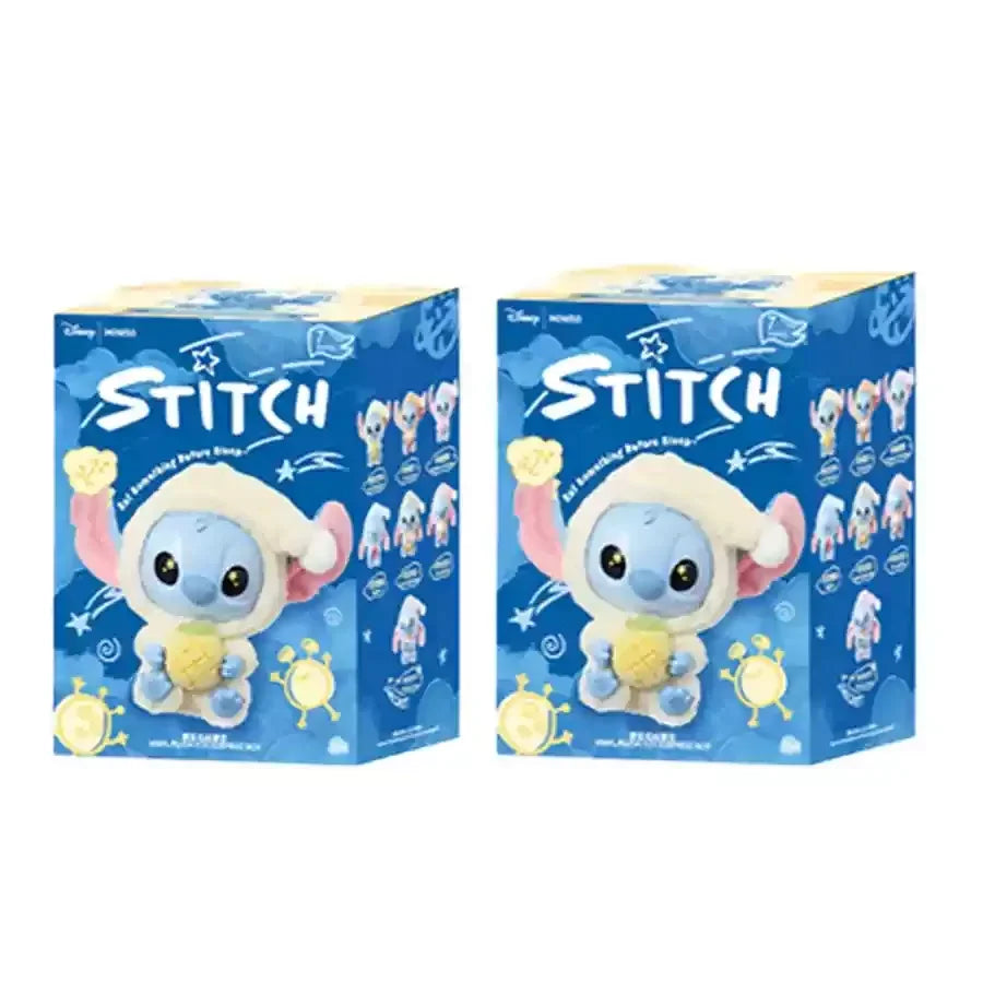 New Stitch Eat Some Thing Before Sleep Series Vinyl Blind Box Bag plush Pendant Cute Doll Mystery Box Toy Adult Gift - AMULET RING STORE