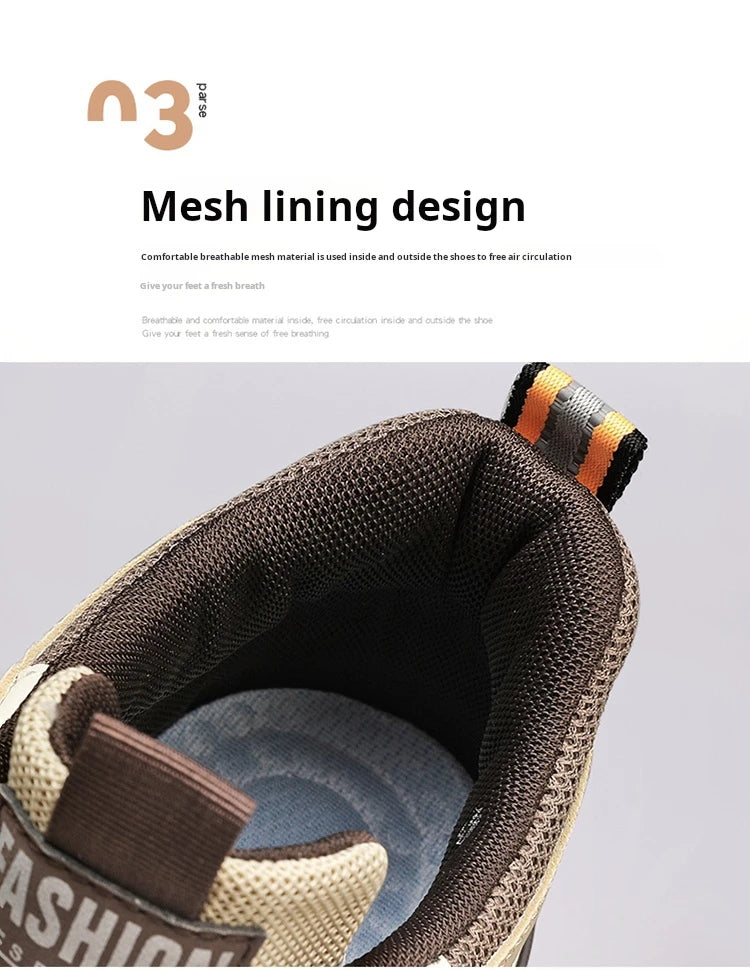 Sneakers Men Casual Autumn Vulcanized Shoes Male Walking Sport Shoes Outdoor Sneakers Male Sneakers Soft Sole Walking Shoes - AMULET RING STORE