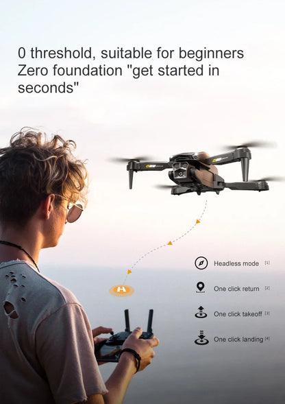 Xiaomi D88 Drone HD Dual Camera 3 Battery Professional Aerial Photography Optical Flow Hovering Gesture Shooting Folding Drone