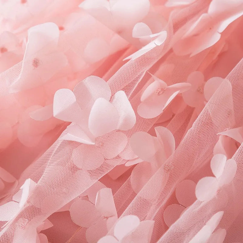 Hello Kitty Autumn Dress for Kid's Casual Clothes 3D Butterfly Cute Long Sleeve Baby Girls Princess Dress Party Dresses 2-6 Yrs