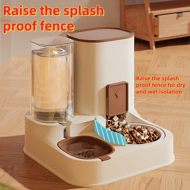 Pet water dispenser, large capacity dry wet separation automatic water feeder - AMULET RING STORE