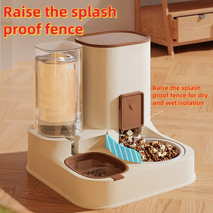 Pet water dispenser, large capacity dry wet separation automatic water feeder - AMULET RING STORE
