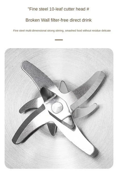 220V Electric Soybean Milk Machine Automatic Intelligent Food Blender Fruit Juicer Water Boiling Kettle Rice Paste Maker - AMULET RING STORE