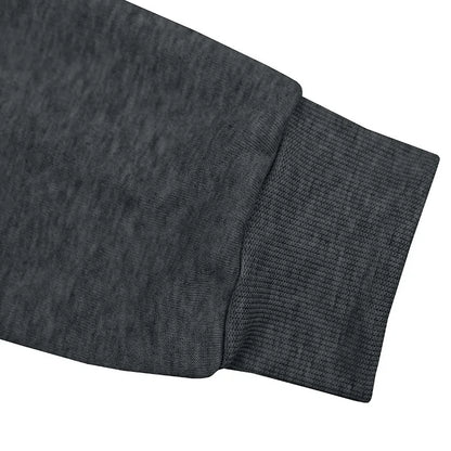 Men's Hooded Fleece Pullover Sporty Casual Jacket European American Style Autumn Winter Warm Comfortable Men's Outerwear