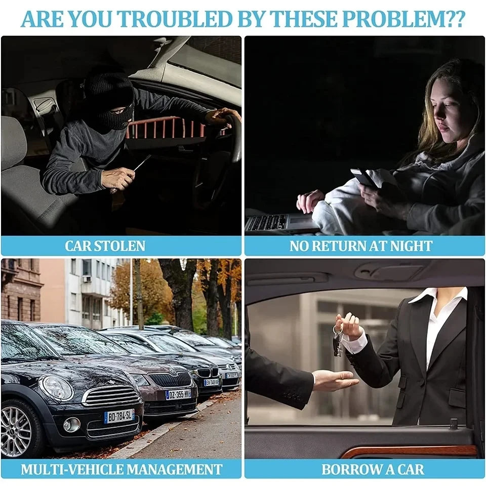 Micro Magnetic GPS Tracker, Vehicle Motorcycle Real-time Anti-theft Tracking Monitor, Personal Anti Loss Positioning Mini GPS - AMULET RING STORE