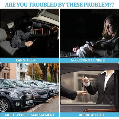 Micro Magnetic GPS Tracker, Vehicle Motorcycle Real-time Anti-theft Tracking Monitor, Personal Anti Loss Positioning Mini GPS - AMULET RING STORE