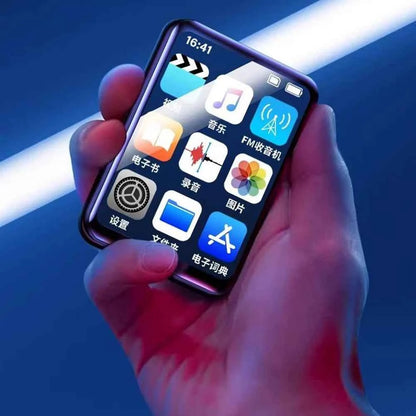 MP3 MP4 Player HiFi MP4 Walkman with Speaker Bluetooth-Compatible Portable MP3 Player Support FM Radio Recording E-Book