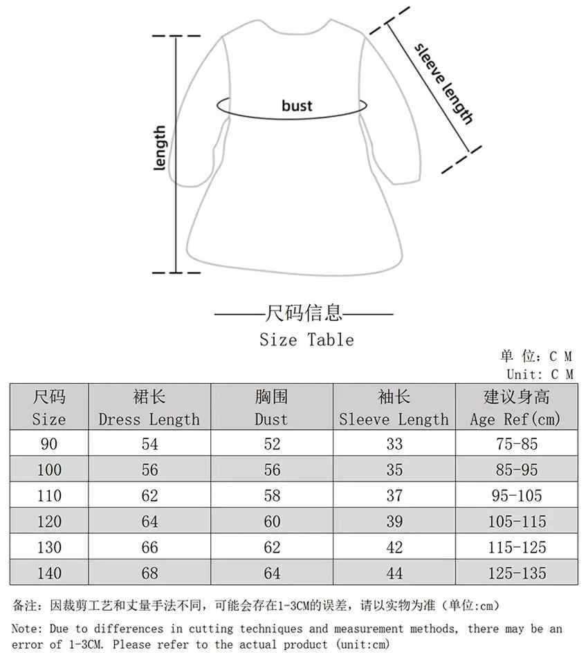 Girls Dress 2025 New Kids Clothes Autumn Long sleeves Disney Children Stitch Princess Dresses Baby Girl Cute Birthday Party 2-8Y