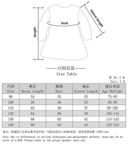 Girls Dress 2025 New Kids Clothes Autumn Long sleeves Disney Children Stitch Princess Dresses Baby Girl Cute Birthday Party 2-8Y