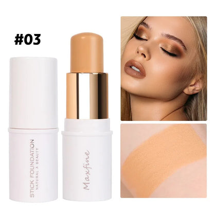 Concealer Foundation Cream Stick Oil Control Lasting Waterproof BB Cream Full Coverage Face liquid base korean makeup Cosmetics - AMULET RING STORE