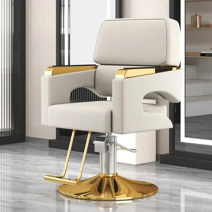 Beauty Equipment Styling Chair Armchair Barber Chair Ergonomic Trendy Comfortable Swivel Adjustable Silla Beauty Salon Furniture