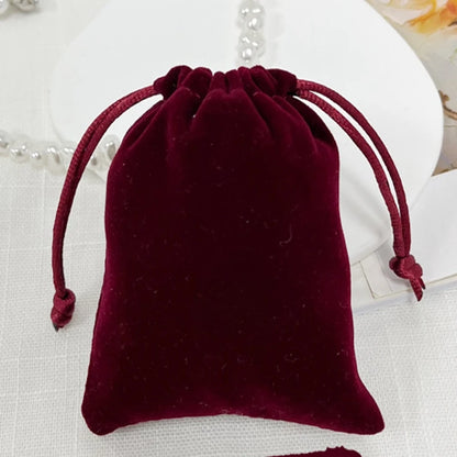 16Colors Jewelry Suede Polyster Nylon Drawstring Vevet Bag Earring Necklace Bracelet Packaging Storage Bag Gift Add Logo - AMULET RING STORE