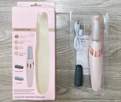 Electric Callus Remover for Feet, Rechargeable Foot File Pedicure Tool, Portable Foot Callus Remover Waterproof Profess,Pedicure