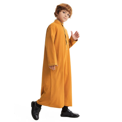Muslim Clothes Man Shirt Man Islamic Caftan Men Eid Ramdan Cardigan Abaya Long Dress Islamic Saudi Arabic Musulman Robe Clothes