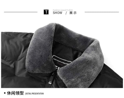 2024 Winter jackets men high quality fashion Warm Jacket Casual thicken Parkas Men's Winter Jackets Warm coat male size L-5XL