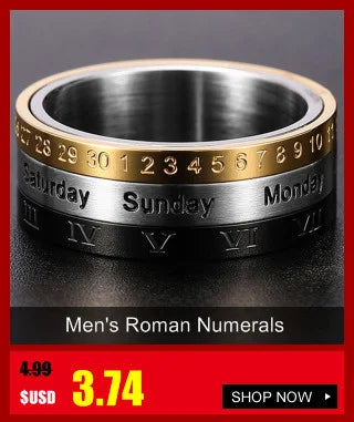 Men's Supernatural Thumb Signet Ring