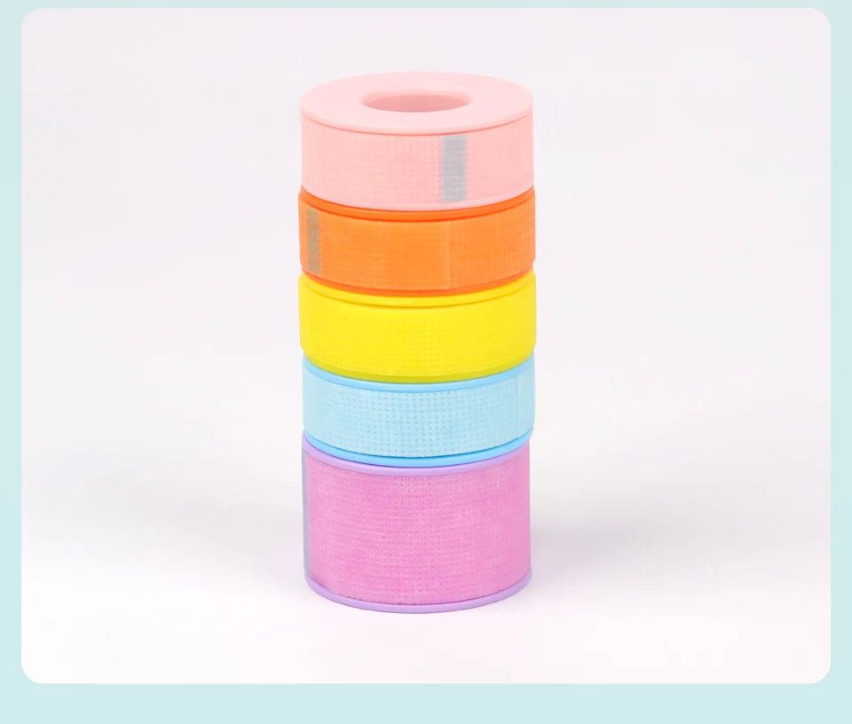 Silicone Gel Tape for Cilia Padding for Lashes Extensions Sensitive Skin Pads 11 Colors Hydrogel Patches for Eyelashes Makeup - AMULET RING STORE