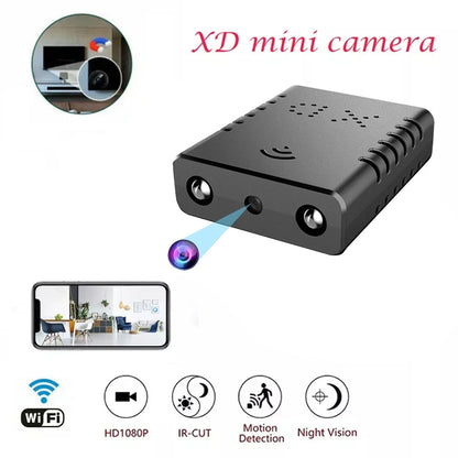 WiFi XD Smart Wireless Camcorder HD 1080P Mini Camera Ip Smallest Mini Camcorder Sport Micro Camera Suport max 256GB TF Card - AMULET RING STORE