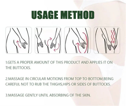 Buttock Enlargement Cream Butt Lift Up Firming Essential Oil Big Ass Enhance Hip Growth Tighten Shaping Sexy Body Care For Women