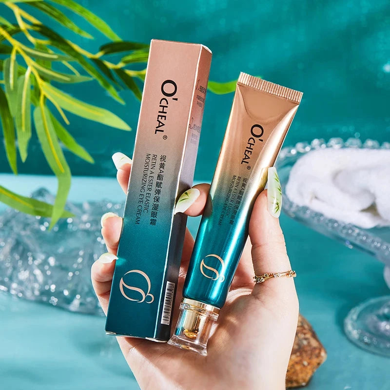 OCHEAL Eye Moisturizing Cream Fades Fine Lines Anti Dark Circles Eye Serum Remove Eye Bag Puffiness Anti-Aging Firmness Eye Care - AMULET RING STORE