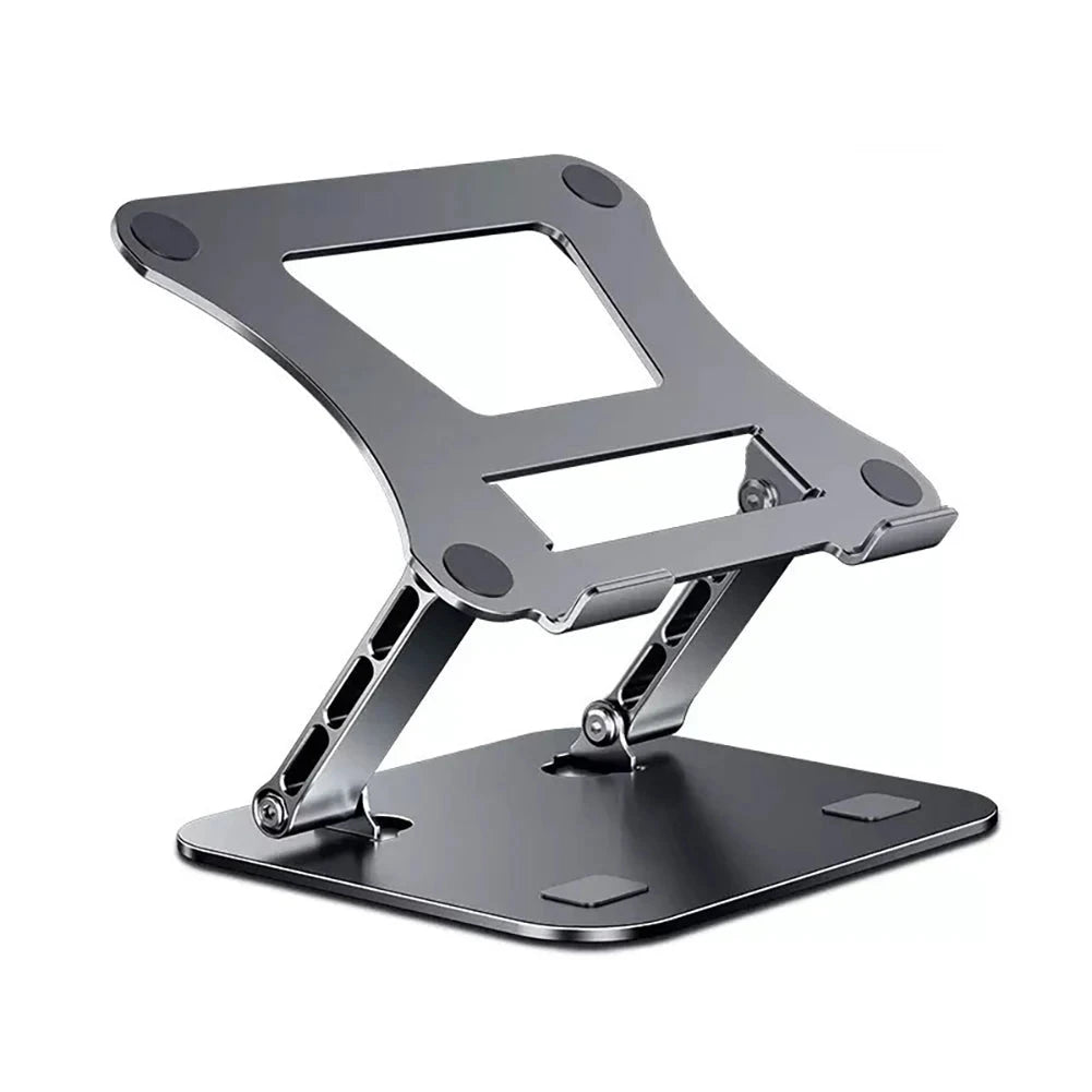 Adjustable Laptop Stand Aluminium Foldable Laptop Holder Portable Notebook Tablet Stand Cooling Support For MacBook Air Pro ipad - AMULET RING STORE
