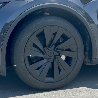 4PCS Wheel Cover for Tesla Model Y Juniper 19 Inch 2025 Car Replacement Wheel Cover Automobile Hub Cap Full Rim Car Accessories