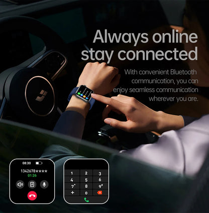 2025 New LED Women AI Smart Diagnosis Smart Watch HRV+PPG Blood Pressure Blood oxygen Health monitor IP68 NFC Smartwatches ﻿