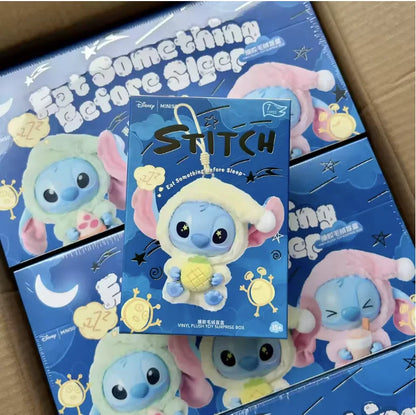 New Stitch Eat Some Thing Before Sleep Series Vinyl Blind Box Bag plush Pendant Cute Doll Mystery Box Toy Adult Gift - AMULET RING STORE