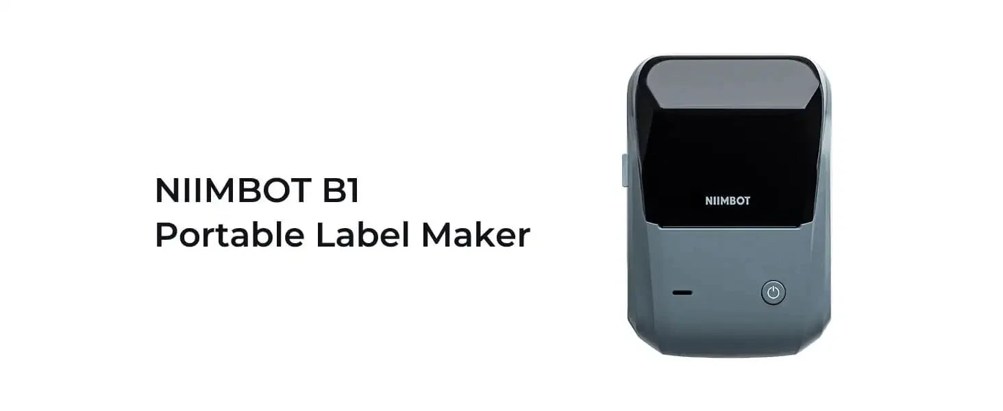 Niimbot B1 Mini Portable Thermal Printer Self-Adhesive Sticker Label Maker Pocket Printer Labeling Machine
