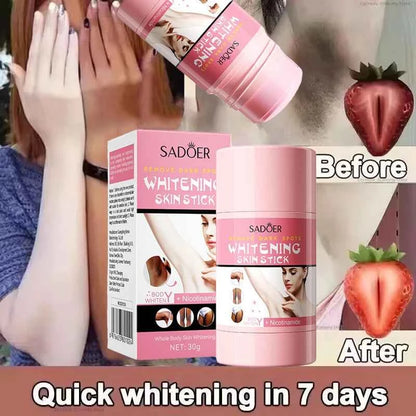 Niacinamide Whitening Cream Stick Remove Dark Spots Bleaching Private Parts Underarm  Brighten Butt Knee Inner Thigh Body Care