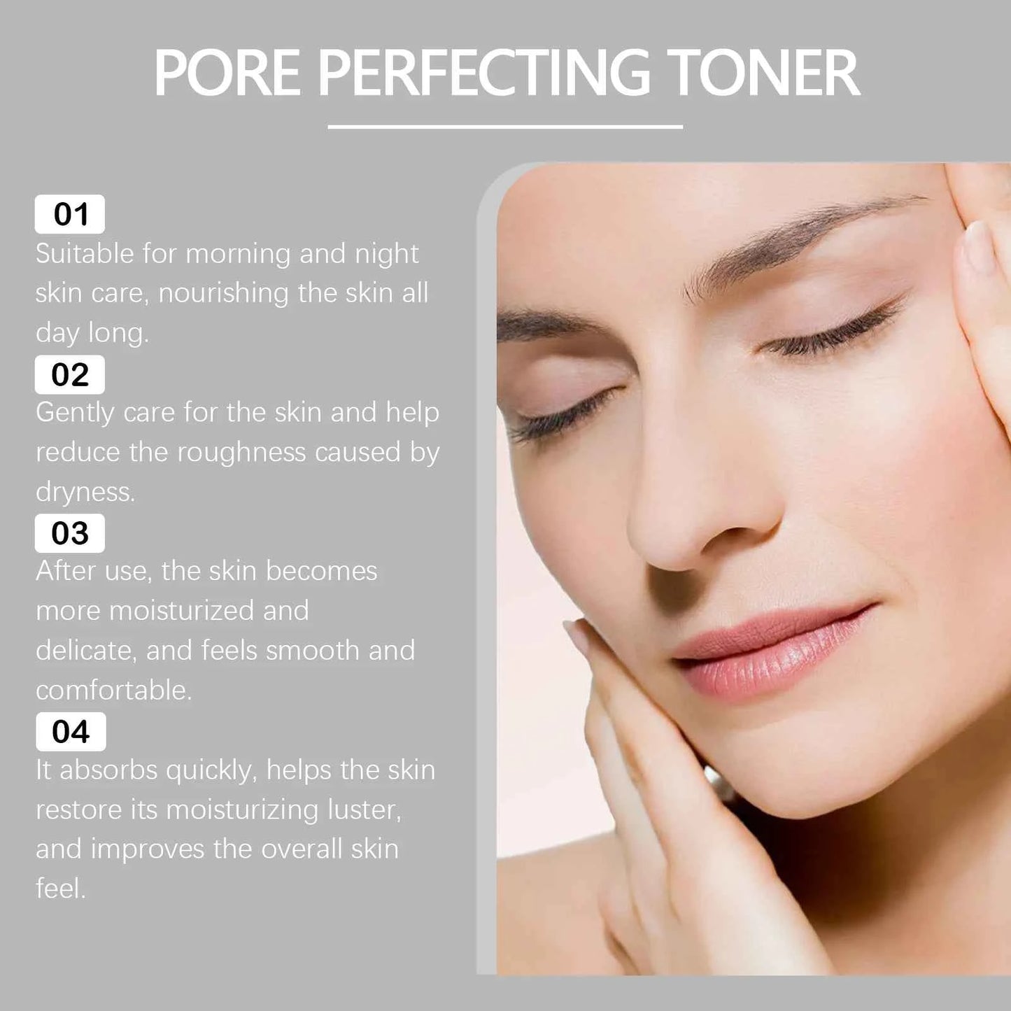 Viareline Centella Face Toner Reduce Dryness Moisturizing Refine Pores Improve Smoothness Refreshing Non-sticky Face Toner