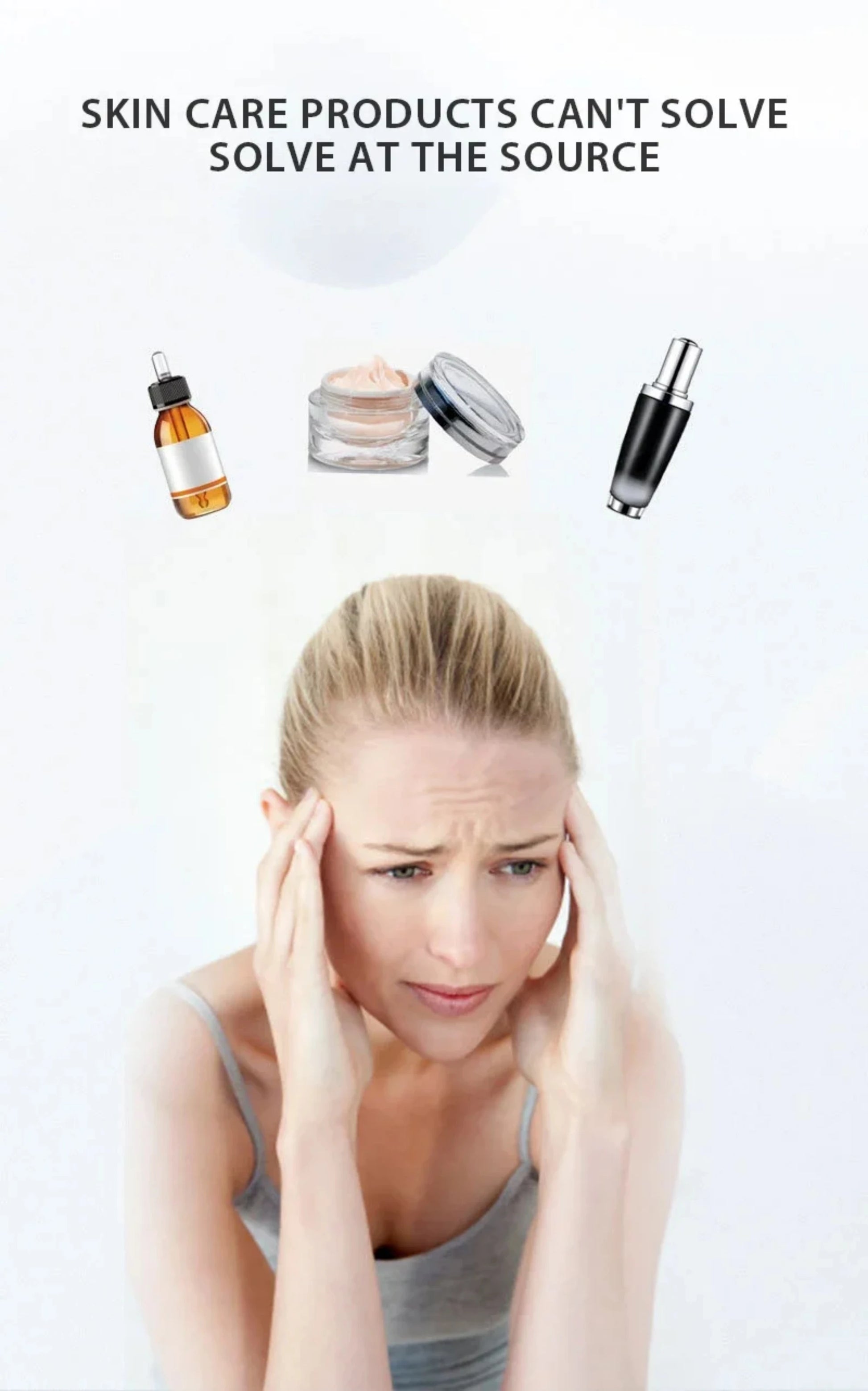 Memory Foam Face Relaxed Wrinkle Prevention Anti Aging Anti Wrinkle Beauty Bed Pillow - AMULET RING STORE