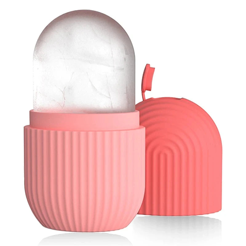 Silicone Ice Roller Face Lifting Contouring Tools Facial Massager Ice Cube Roller Neck Eye Eliminating Eye Bags Beauty Skin Care