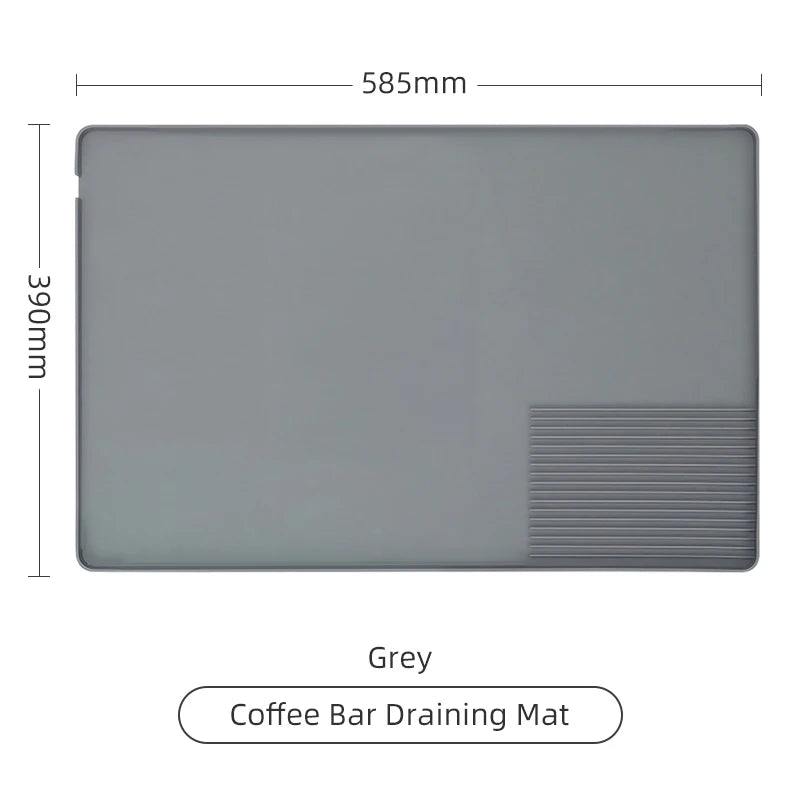Coffee Tamper Mat Espresso Portafilter Station Silicone Bar Machine Pad Rubber Anti Slip Bar Kitchen Barista Tools Accessories - AMULET RING STORE