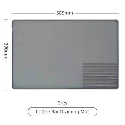 Coffee Tamper Mat Espresso Portafilter Station Silicone Bar Machine Pad Rubber Anti Slip Bar Kitchen Barista Tools Accessories - AMULET RING STORE