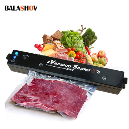 Vacuum Sealer Machine EU Plug Free Gift 10pcs Saver Bags Kitchen Vacuum Packer Machine Small Sealing Machine Food Vacuum Sealer - AMULET RING STORE
