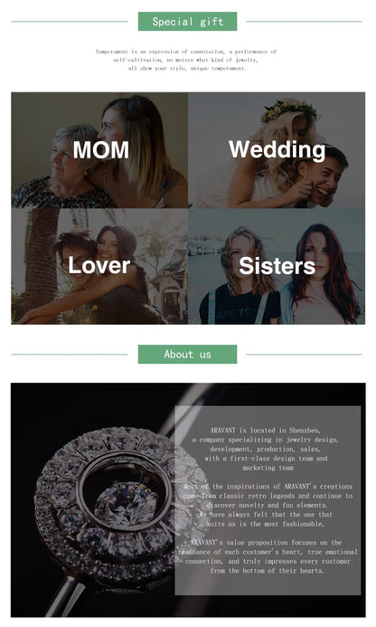 ZDADAN 925 Sterling Silver Heart Zircon Ring For Women Fashion Jewelry Accessories Gift