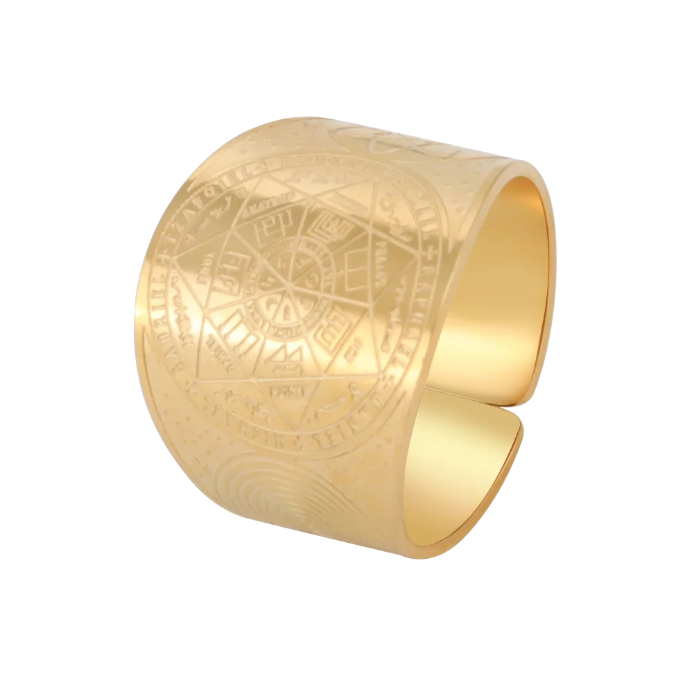 Dawapara Seal of The 7 Archangels Protection Ring Amulet AMULET RING STORE