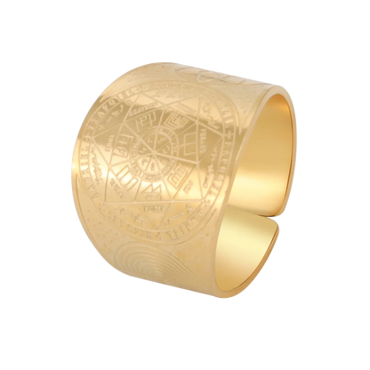 Dawapara Seal of The 7 Archangels Protection Ring Amulet AMULET RING STORE