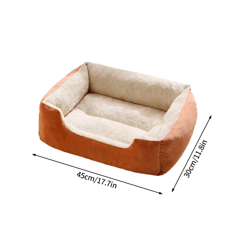 Soft Dog Beds Pets Bed Accessories Kitten Puppy Goods Cat Houses Habitats Basket Supplies Pet Cushions Products cama para perros