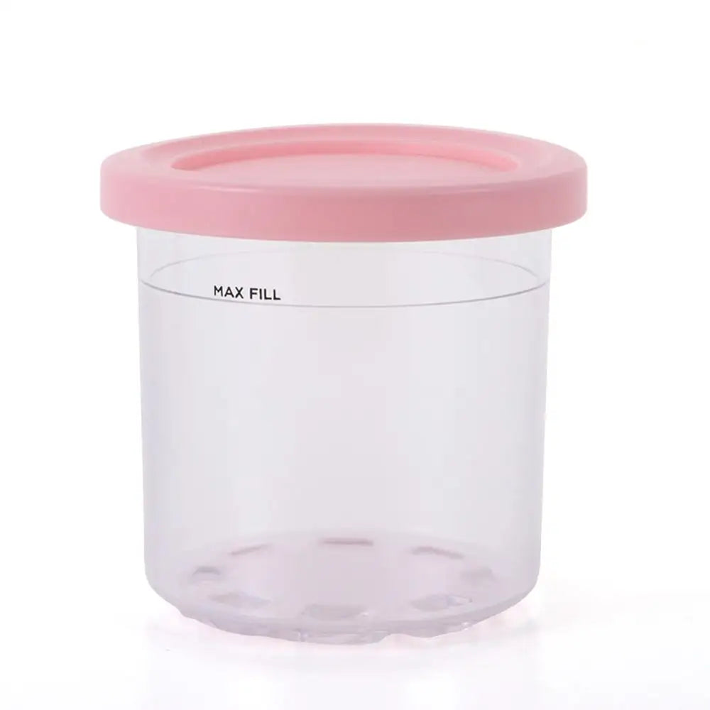 2/4pcs Ice Cream Pints Cup Ice Cream Containers With Lids For Ninja Creami Pints For Nc301 Nc300 Nc299amz Series Ice Cream Maker - AMULET RING STORE