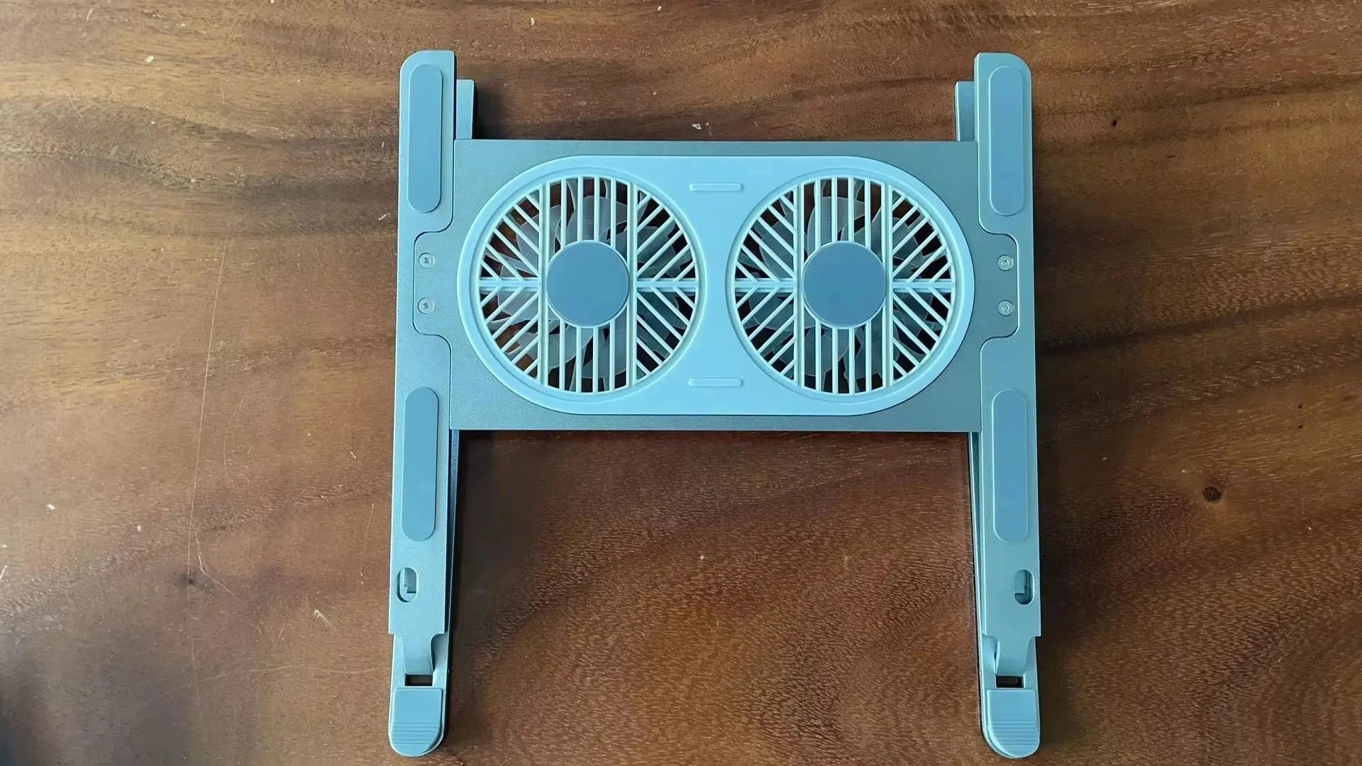 Desktop Aluminum Alloy Adjustable Big Fans Cooling Laptop Stand for 14 to 17.3inch Laptops - AMULET RING STORE