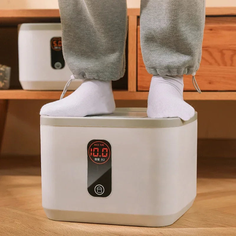 Pet Dog Food Storage Container Dry Cat Food Bucket Dog Food Box with Lid Insect Proof Moisture Proof Rice Box Grain Sealed Jar - AMULET RING STORE