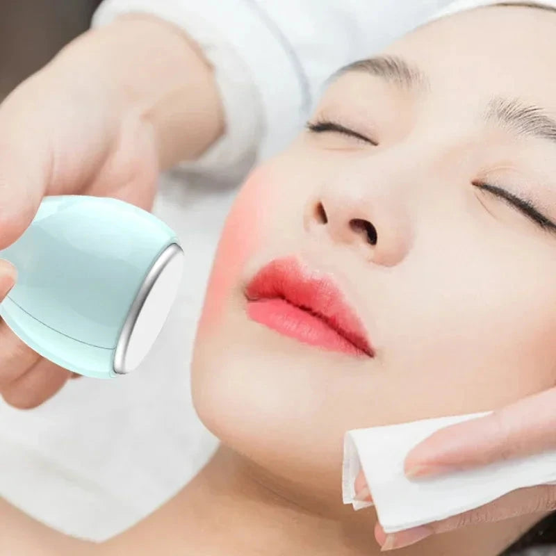 Face Skin Ice Roller Cooler Skin Lifting Face Cooling Massager Ice Compress Calm Skin Ice Cooler Eye Pouch Cooler Edema Remover