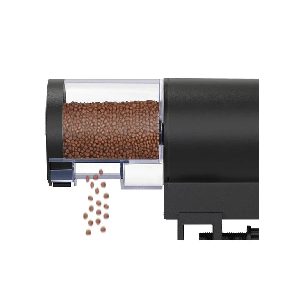 Automatic Smart Fish Feeder Digital Fish Tank Aquarium Electrical Plastic Timer Feeder Food Feeding Dispenser Tool Fish Feeder - AMULET RING STORE